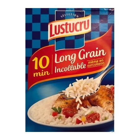 Lustucru 450G Riz Etuve Vrac 10