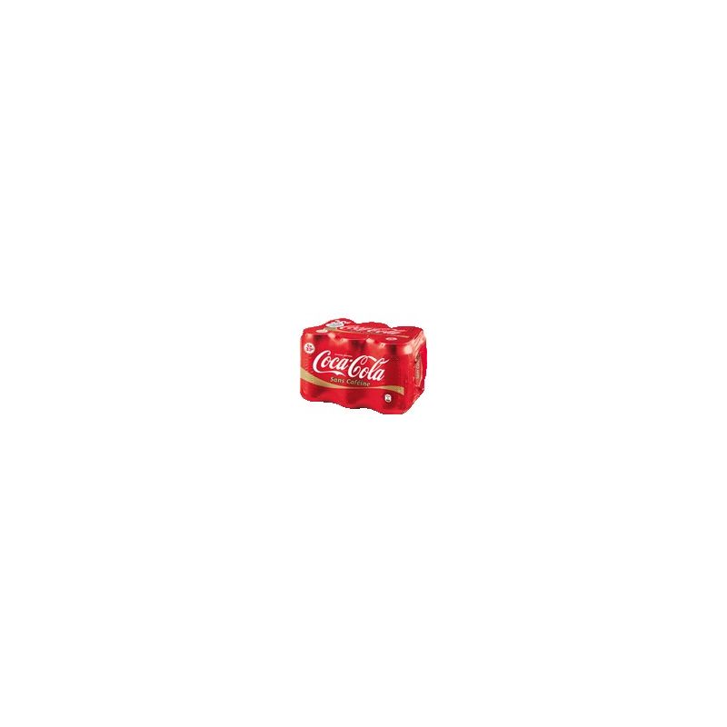 Coca-Cola Coca Cola Sans Cafeine Boite 6X33Cl