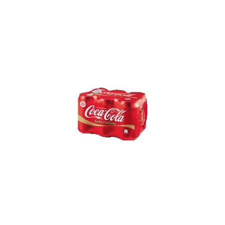Coca-Cola Coca Cola Sans Cafeine Boite 6X33Cl