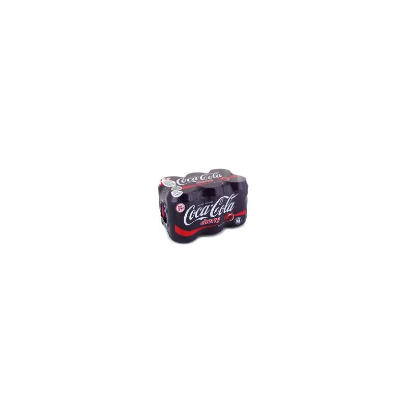 Coca-Cola Soda À Base De Cola Saveur Cerise : Le Pack 6 Canettes 33Cl