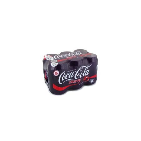 Coca-Cola Soda À Base De Cola Saveur Cerise : Le Pack 6 Canettes 33Cl
