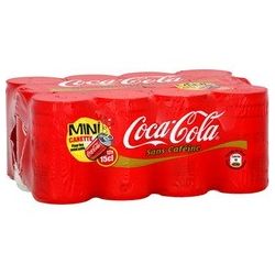 Coca-Cola Coca Cola Sans Cafeine Boite 12X15Cl