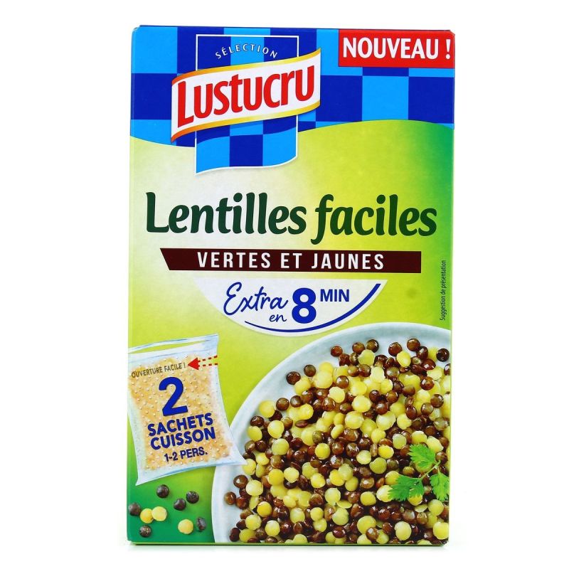 Lustucru 2X150G Duo De Lentilles