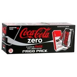 Coca-Cola Soda Zero Sucres : Le Pack De 10 Canettes 33Cl