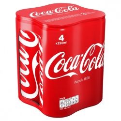Coca-Cola Pack Bte 4X25Cl Coca Cola