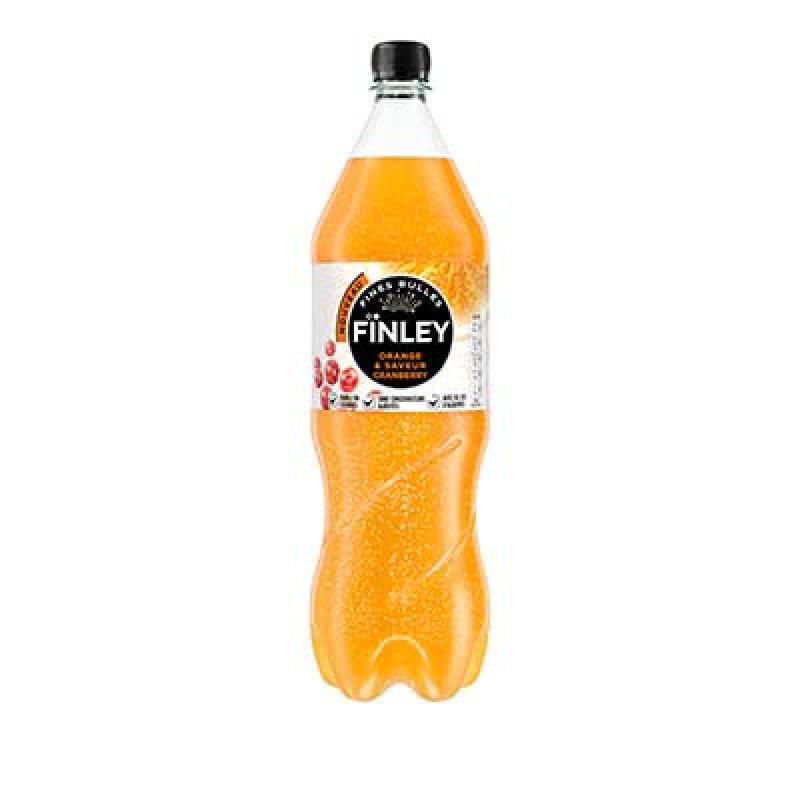 Finley Bouteille Pet 1,5L Orange/Cranberries