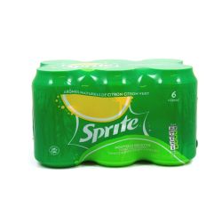 Sprite Soda Citron Vert : Le Pack De 6 Cannettes 33Cl