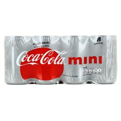 Coca-Cola Mini Can 8X15 Coca Light