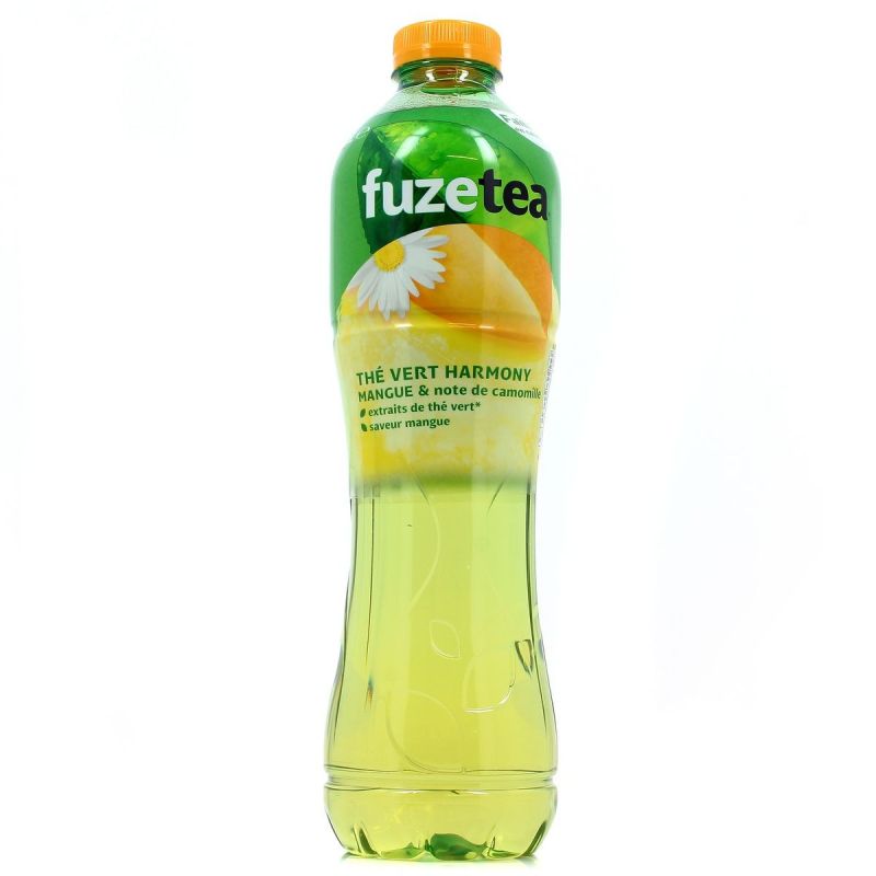 Fuze Tea Boisson Au Thé Mangue Et Note De Camomille : La Bouteille 1,25L