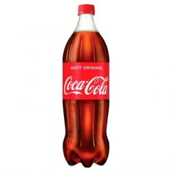 Coca-Cola Boisson Gazeuse Aux Extraits Végétaux Goût Original : La Bouteille D'1,25L