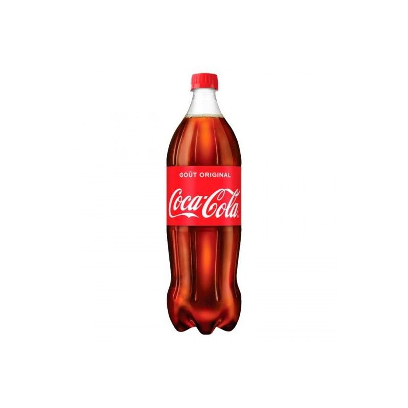 Coca-Cola Boisson Gazeuse Aux Extraits Végétaux Goût Original : La Bouteille D'1,25L