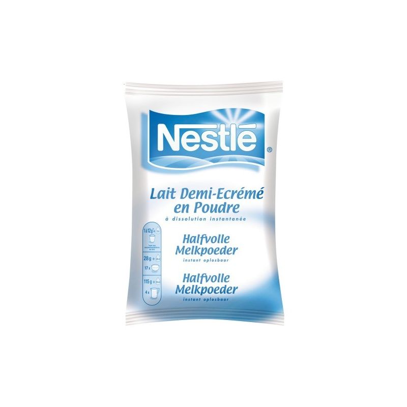 Nestle 500G Poche Lait 1/2 Ecreme Poudre