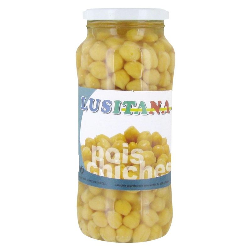 Lusitana 400G Bocal Pois Chiches Cuits