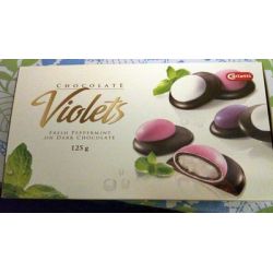 Carletti Chocolate Fancy Products Violets 125G