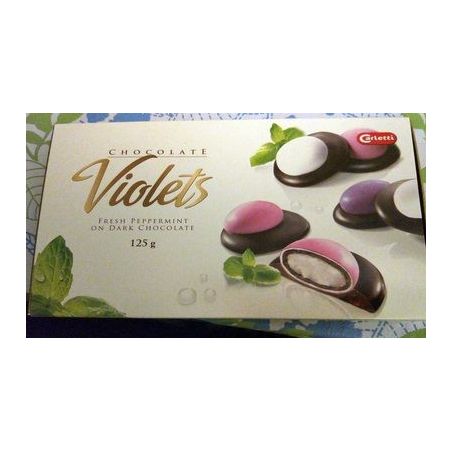 Carletti Chocolate Fancy Products Violets 125G