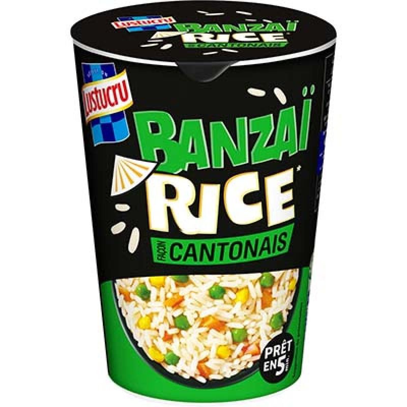 Lustucru 87G Banzai Rice Cantonais Lust