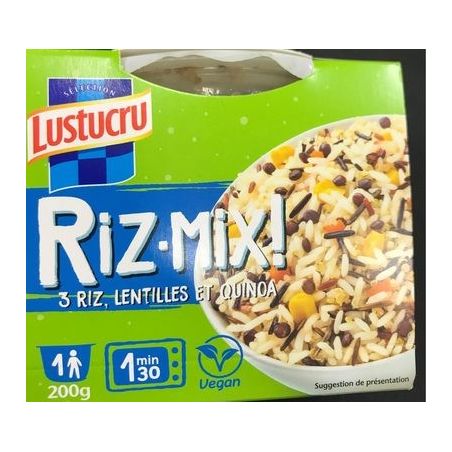 Lustucru 200G Cup Riz Mix