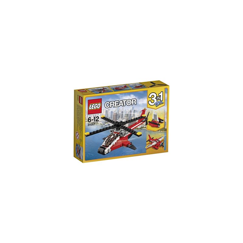 Lego L Helicoptere Rouge