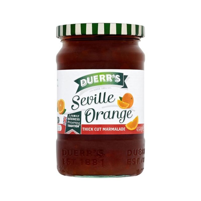 Duerrs 454G Marmelade Orange Coupe Epaisse