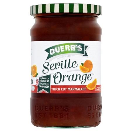 Duerrs 454G Marmelade Orange Coupe Epaisse