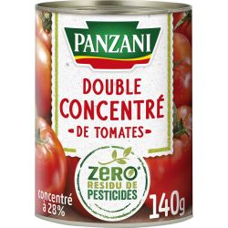 Panzani Double Concentré De Tomates Zéro Résidu Pesticide 140G