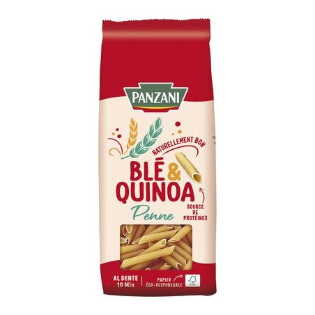 Panzani Penne Blé Et Quinoa 500G