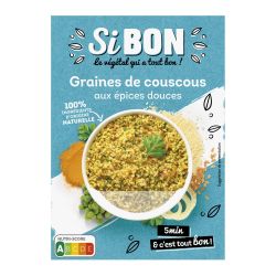 Sibon Graines De Couscous Aux Épices Douces : La Boite 400G