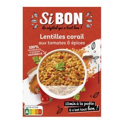 Sibon Lentilles De Corail Tomate & Épices : La Boite 280G