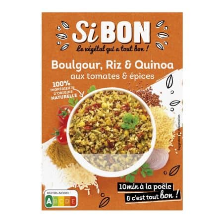 Sibon Boulgour Riz & Quinoa : La Boite De 280G