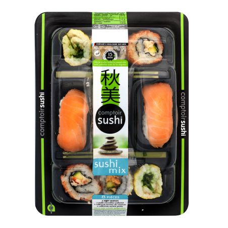 Delpierre Sushi Mix 8 Pieces 179Gr