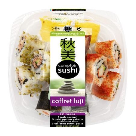 Delpierre Coffret Fuji 12 Pieces 219Gr