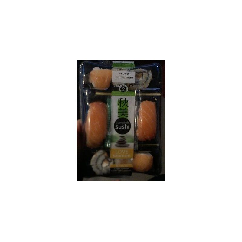 Delpierre Love Saumon 8 Pieces 169Gr