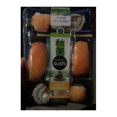 Delpierre Love Saumon 8 Pieces 169Gr