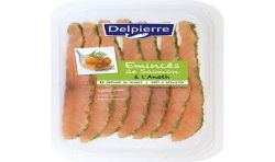 Delpierre Eminces De Saumon Aneth 120Gr