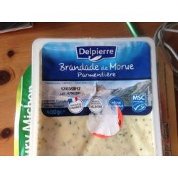 Delabli Sas Brandade Morue Msc 400Gx4