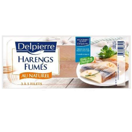 Delpierre 200G Filet Hareng Au Naturel
