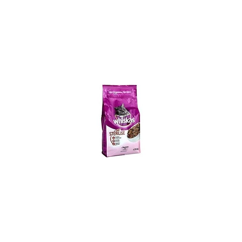 Whiskas 1,75Kg Croq.Chat Ster.Whi