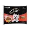 Cesar Pack 4X100G Delices Adulte Sauce