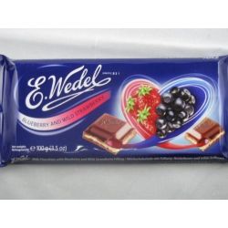 E.Wedel Wedel Chocolate Berry And Wild Strawberry Filling 100G