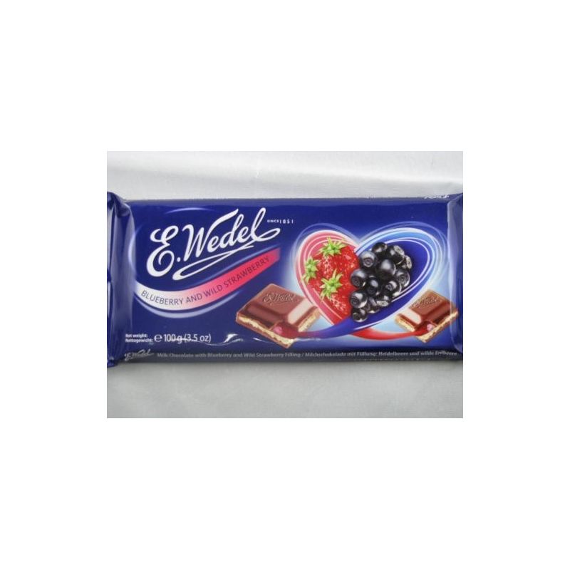 E.Wedel Wedel Chocolate Berry And Wild Strawberry Filling 100G