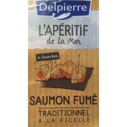 Delpierre Pave De Saumon Fume Trad 125G