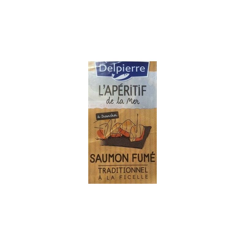 Delpierre Pave De Saumon Fume Trad 125G