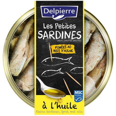 Delpierre 120G Sardines Huile