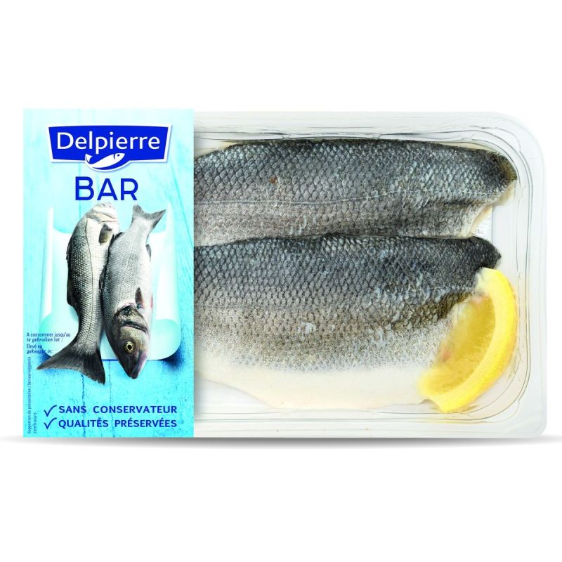 Delpierre 2 Filets De Bar 190Gr