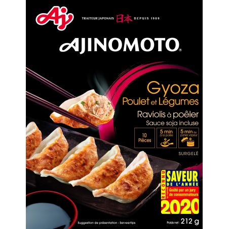 Ajinomoto Food Euro Gyoza Poulet 200Gr