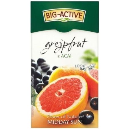 Big Active Tea.Bioact 20Tbx2,25G Grejpfr/Acai