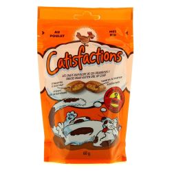 Catisfactions Catisfact.Snack Poulet 60G