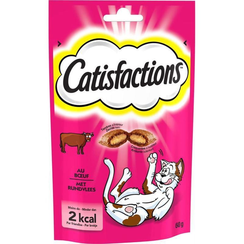 Catisfactions Au Boeuf 60G