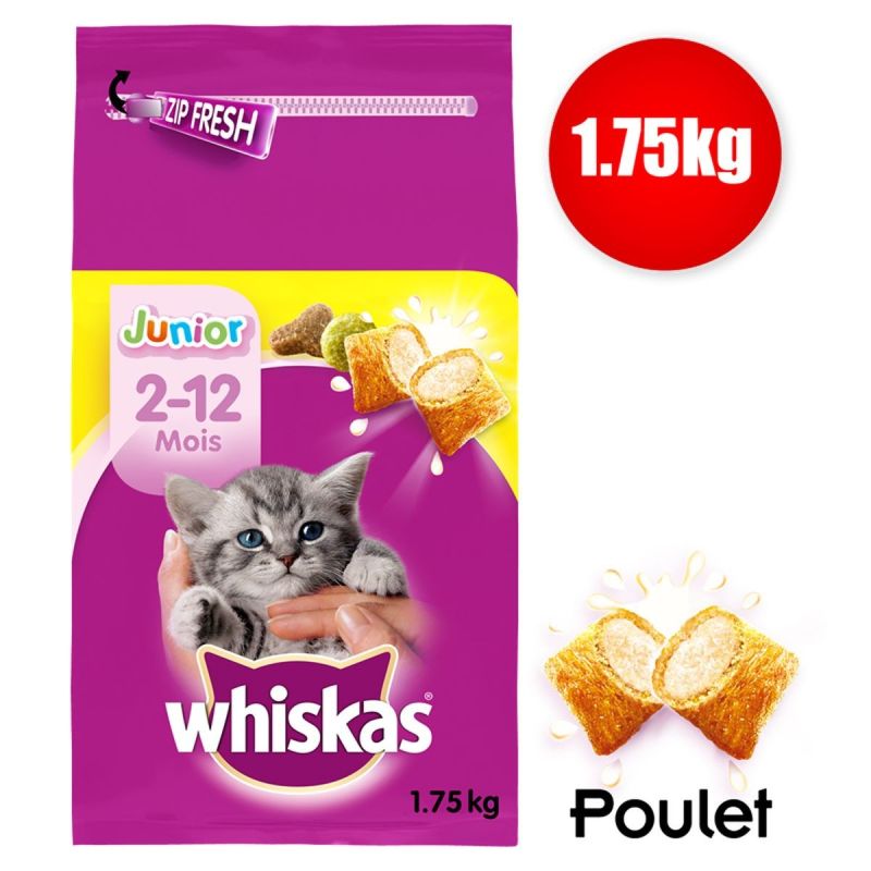 Whiskas Junior Poulet1.75Kg