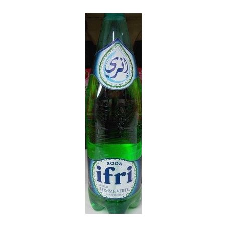 Ifri Bouteille Pet 1.25L Soda Pomme Vert